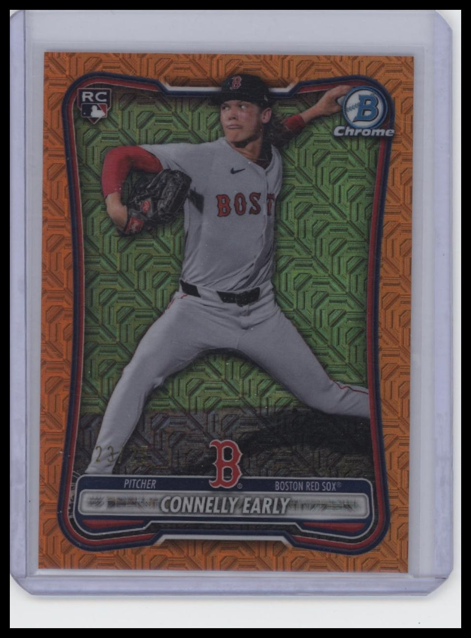 2026 Bowman #45 Connelly Early Chrome Mojo Orange Refractors /25