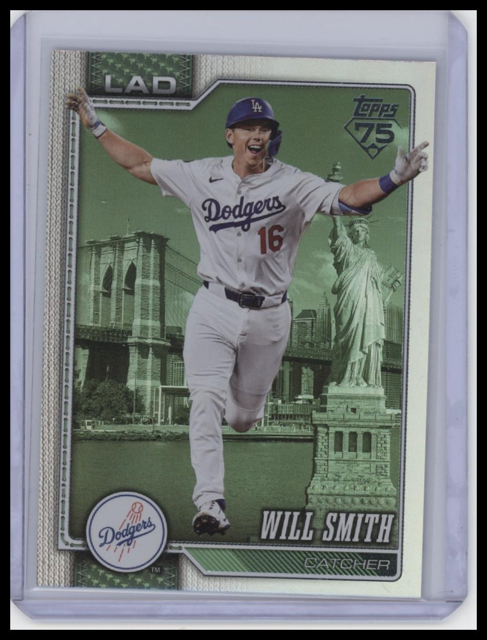 2026 Topps #631 Will Smith Big Apple Foil Fanatics Fest.