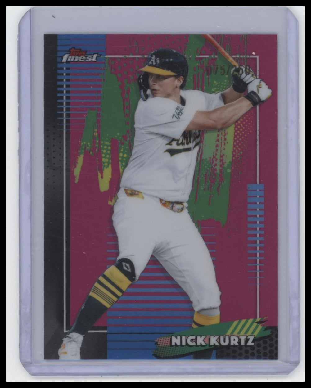 2026 Finest #88 Nick Kurtz Pink Refractors /250