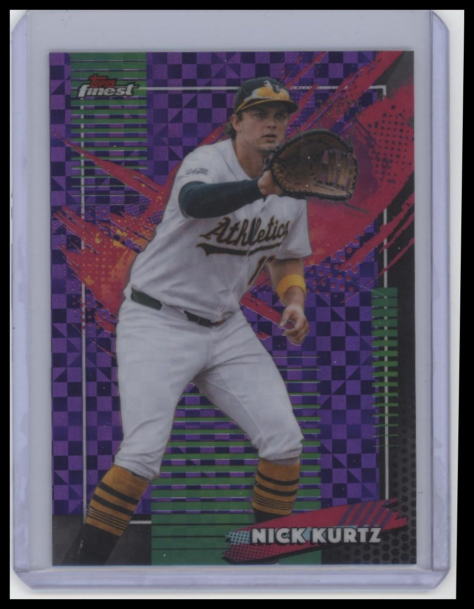2026 Finest #251 Nick Kurtz Geometric Refractors