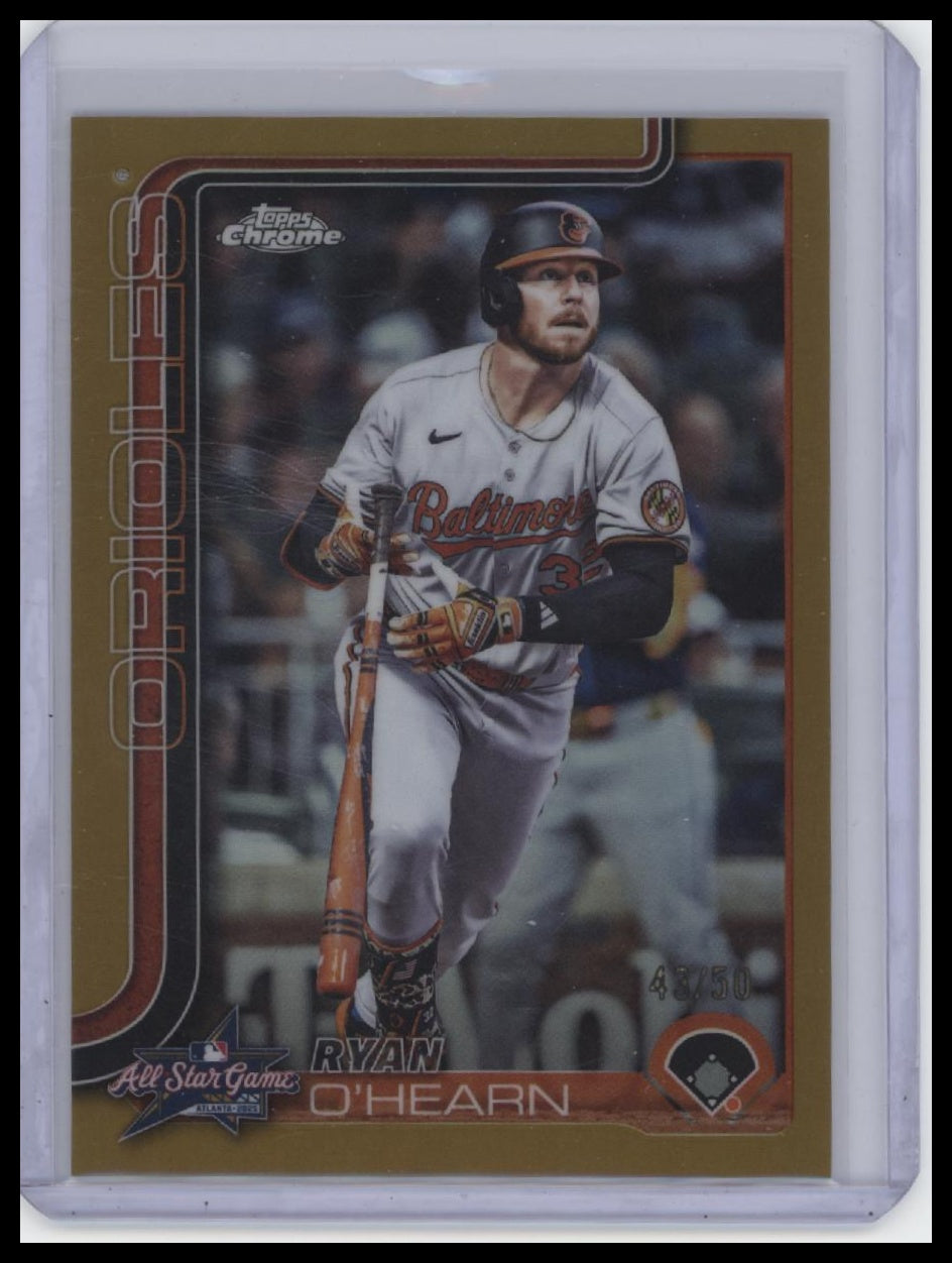 2025 Topps Chrome Update #ASGC-9 Ryan O'Hearn 2025 All-Star Game Gold /50