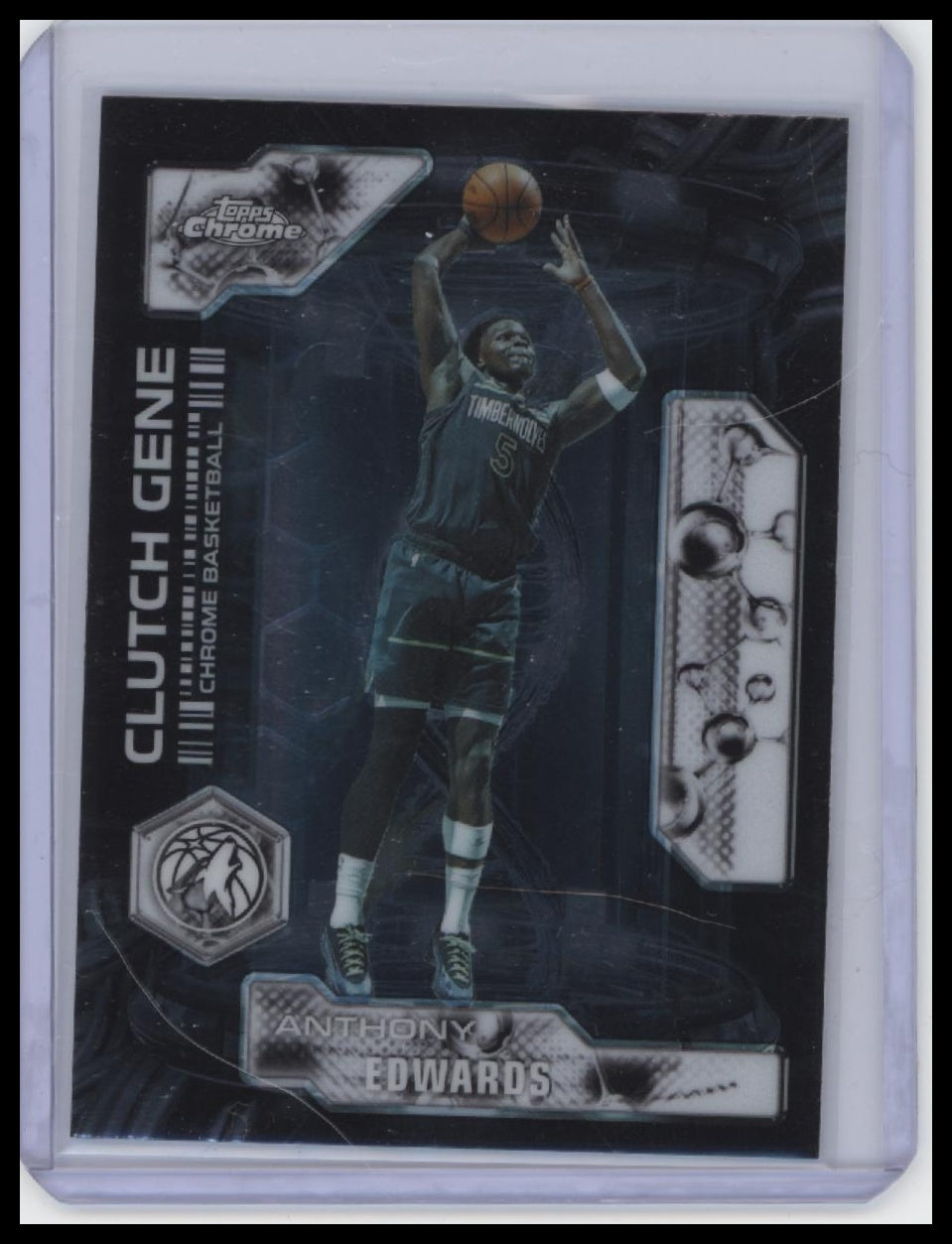 2025-26 Topps Chrome Update #CG-6 Anthony Edwards Clutch Gene