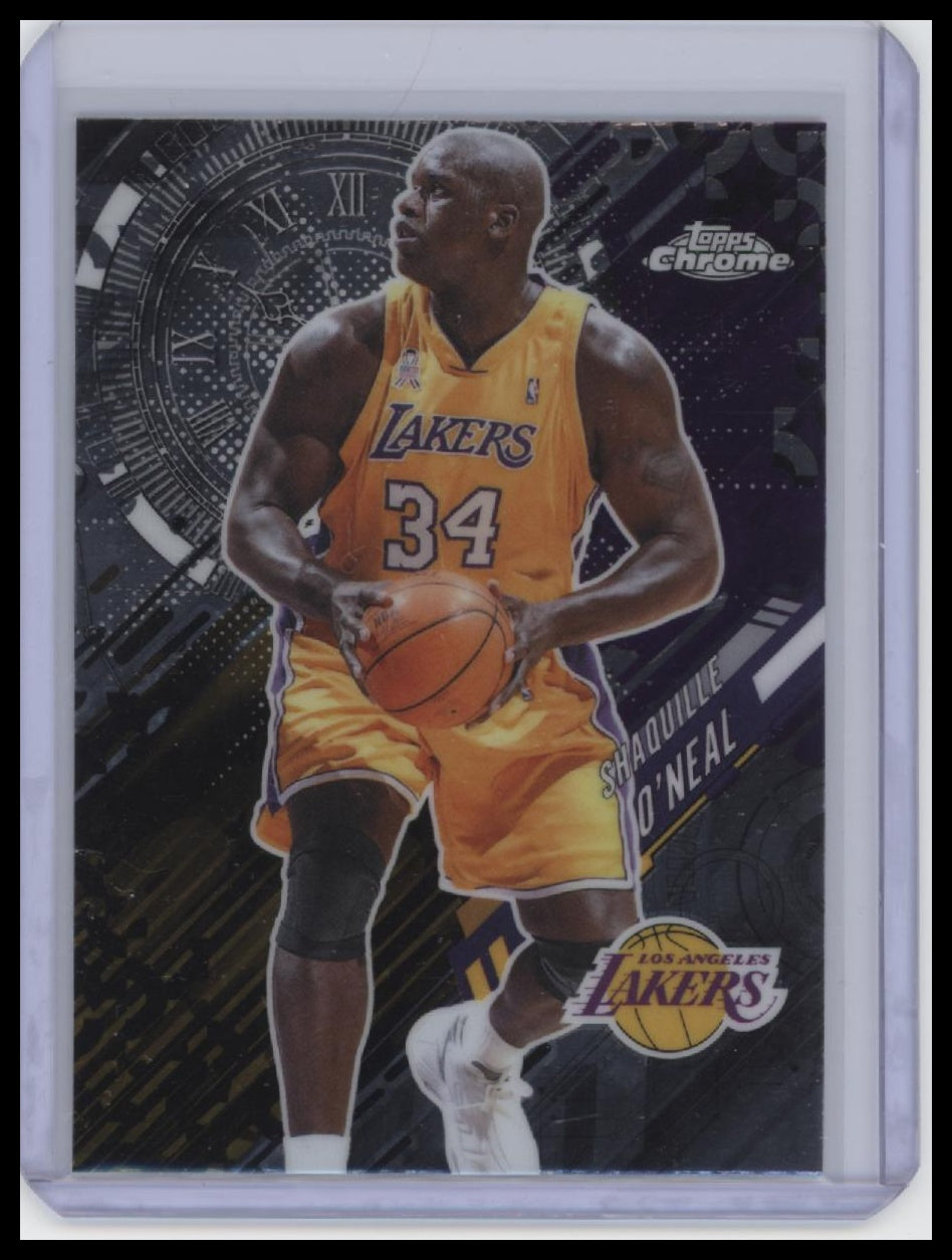 2025-26 Topps Chrome Update #GT-8 Shaquille O’Neal Go Time