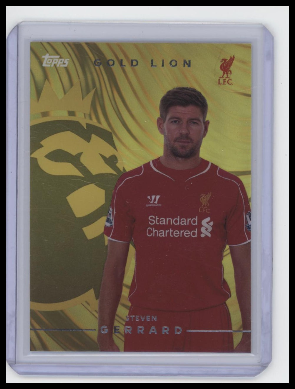 2026-27 Topps Flagship Premier League #GL10 Steven Gerrard Gold Lion