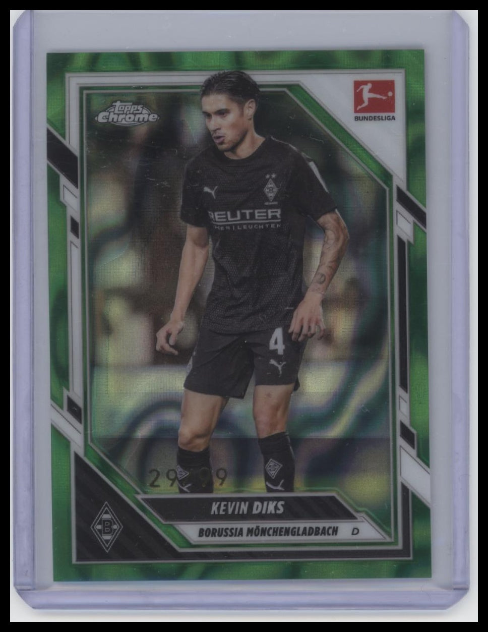 2025-26 Topps Chrome Bundesliga #74 Kevin Diks Refractor /99