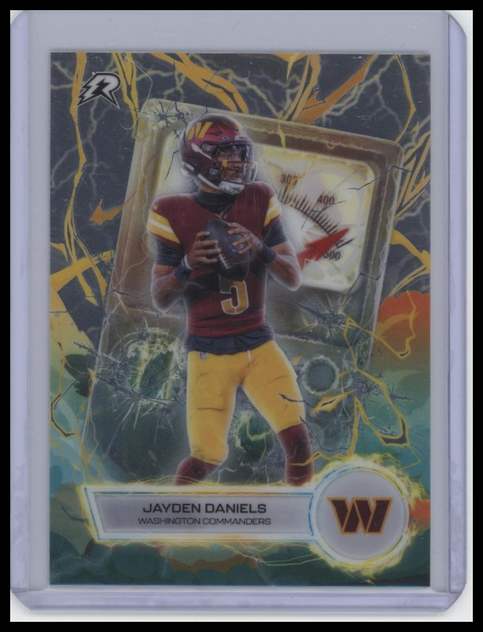 2025 Topps Resurgence #VT-18 Jayden Daniels Voltaic