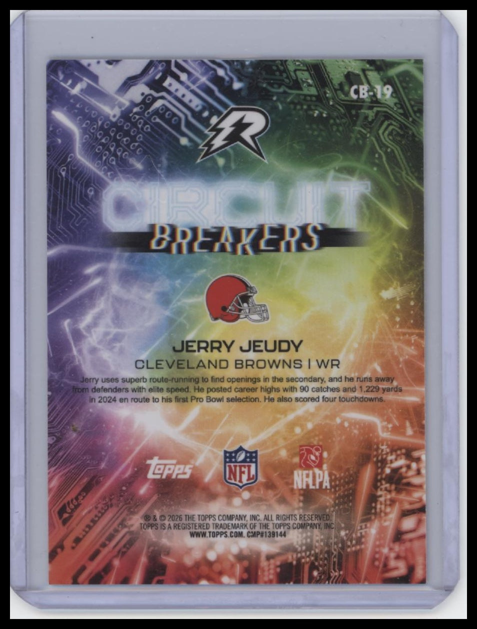 2025 Topps Resurgence #CB-19 Jerry Jeudy Circuit Breakers