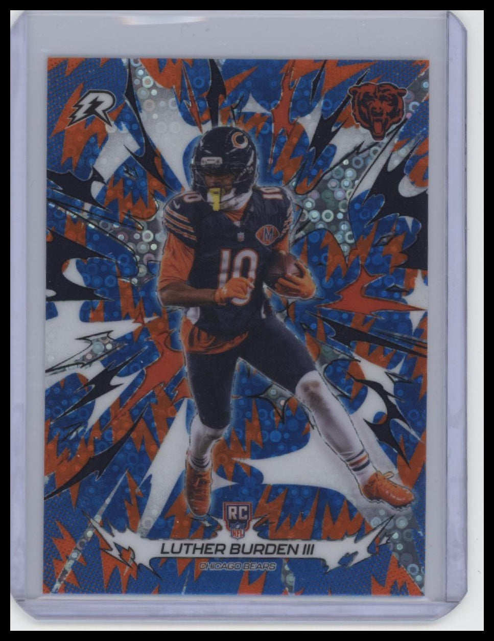2025 Topps Resurgence #117 Luther Burden III Blue & Orange Spark Refractor