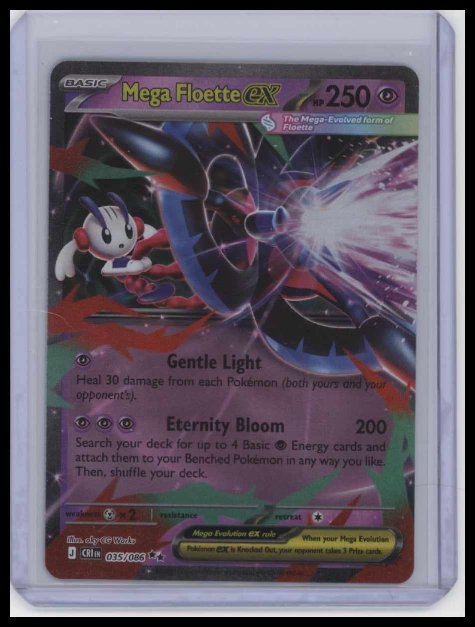 ME04: Chaos Rising #035/086 Mega Floette ex