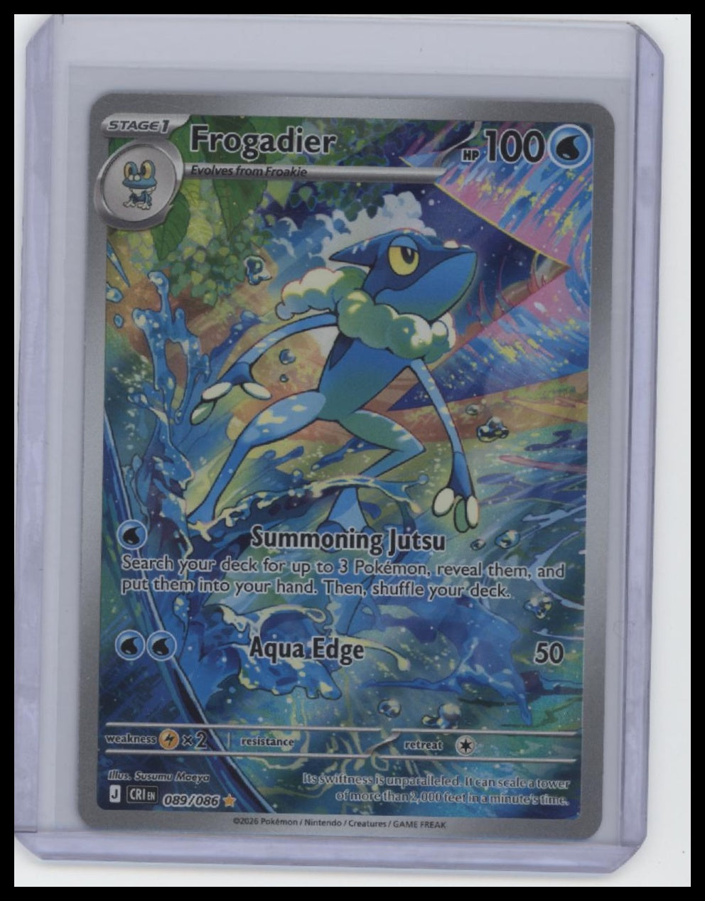 M4: Ninja Spinner #087/083 Frogadier