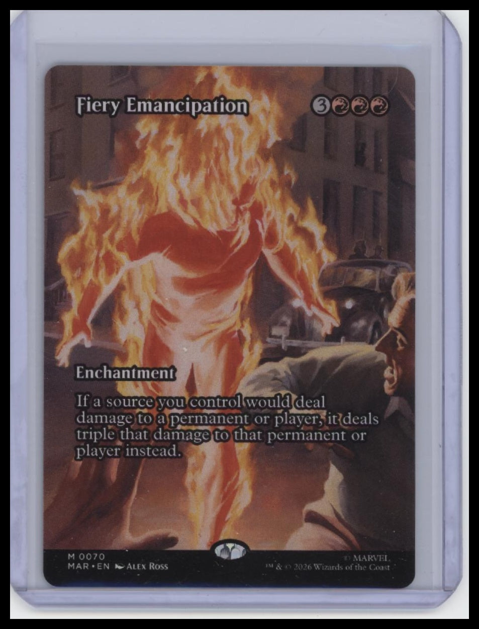 Marvel Universe Eternal-Legal #70 Fiery Emancipation (Borderless)