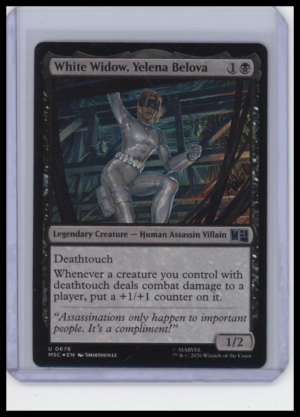 Commander: Marvel Super Heroes #676 White Widow, Yelena Belova Foil