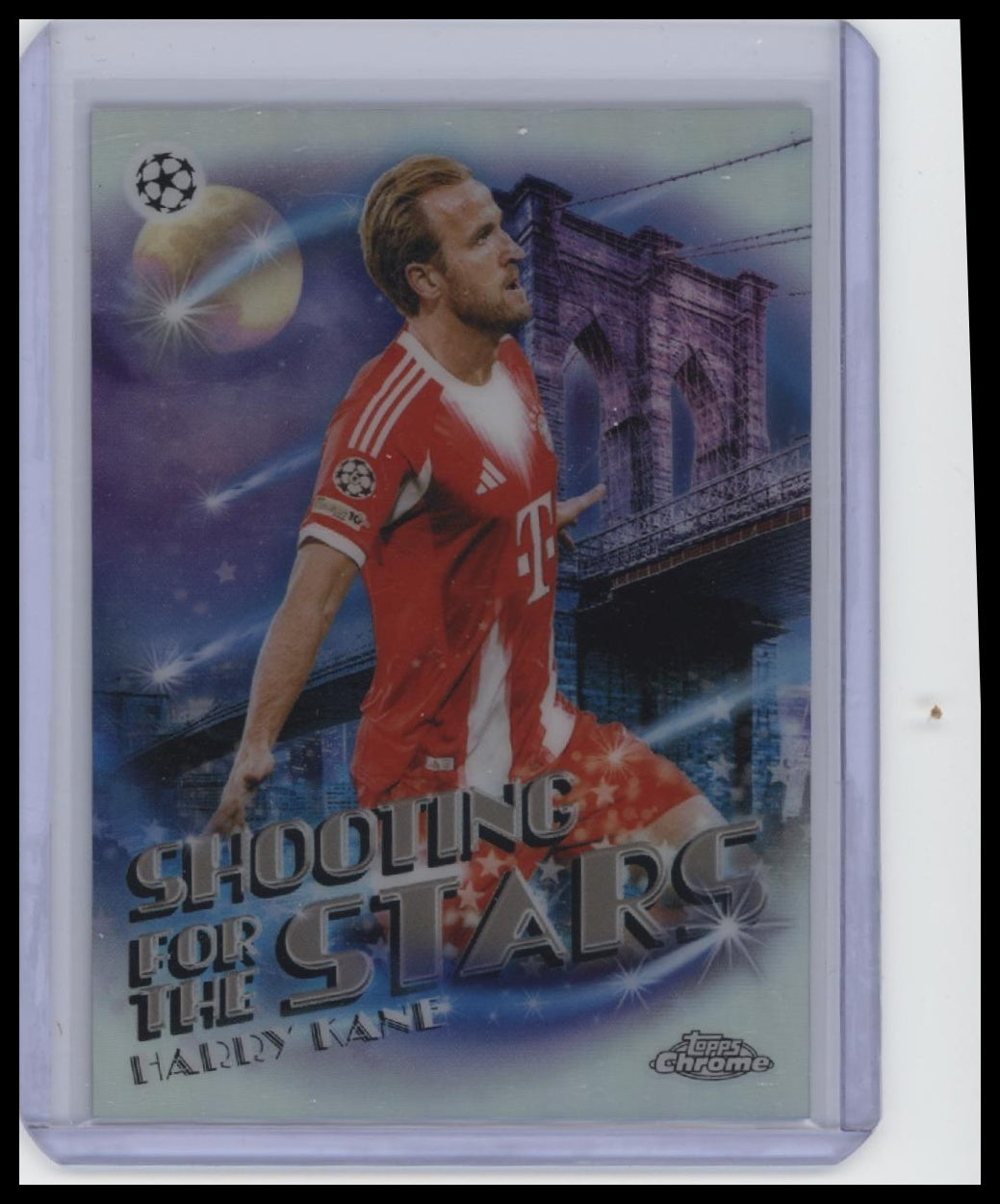 2025-26 Topps Chrome UEFA Club #SFS-20 Harry Kane Shooting for the Stars