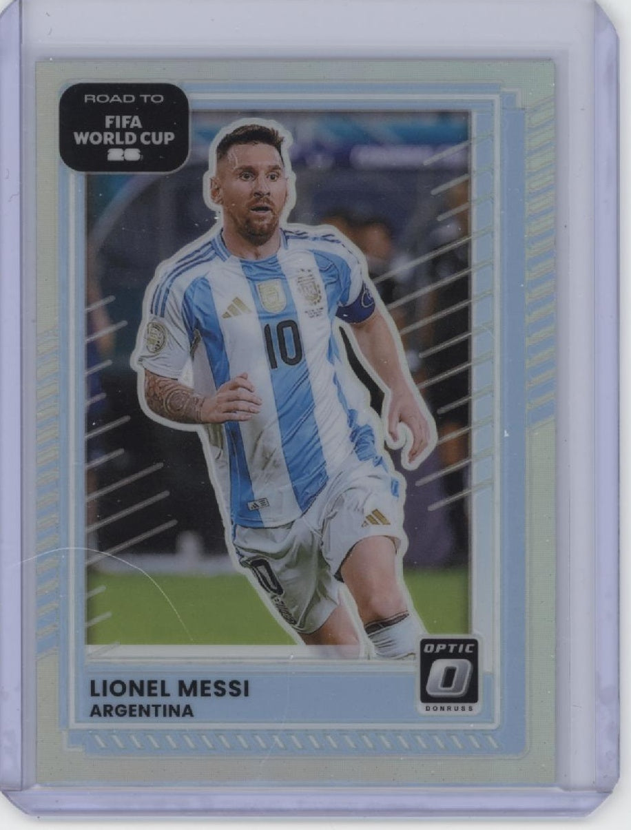 2025-26 Donruss Road to FIFA World Cup #154 Lionel Messi Cubic
