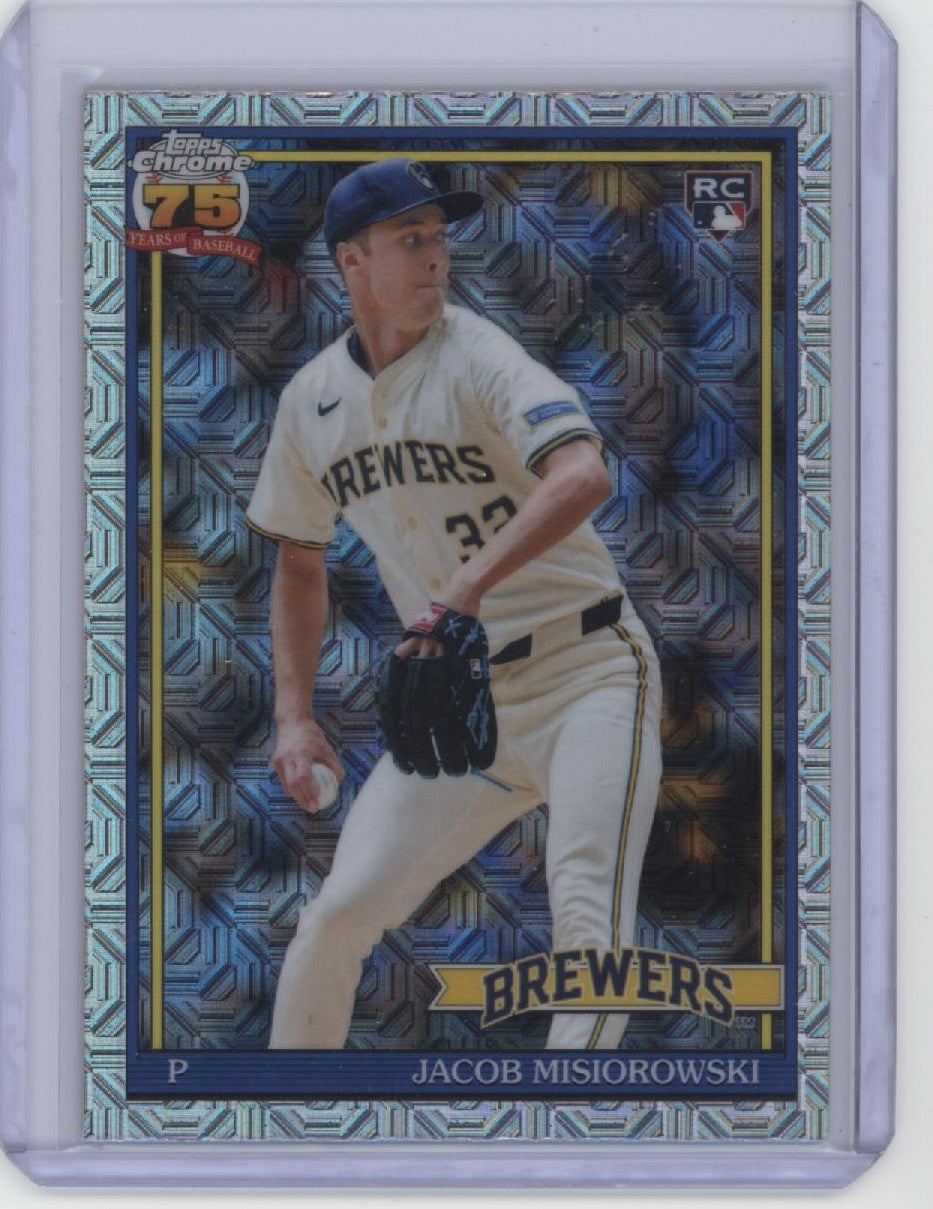 2026 Topps #91C-54 Jacob Misiorowski 1991 Topps Baseball 35th Anniversary Chrome