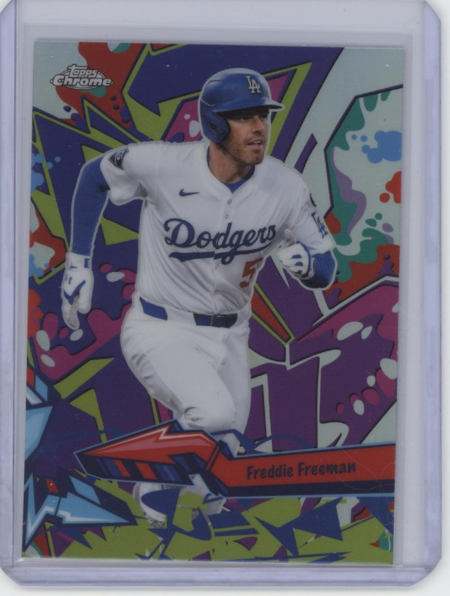 2026 Topps Chrome #WST-9 Freddie Freeman Wild Style