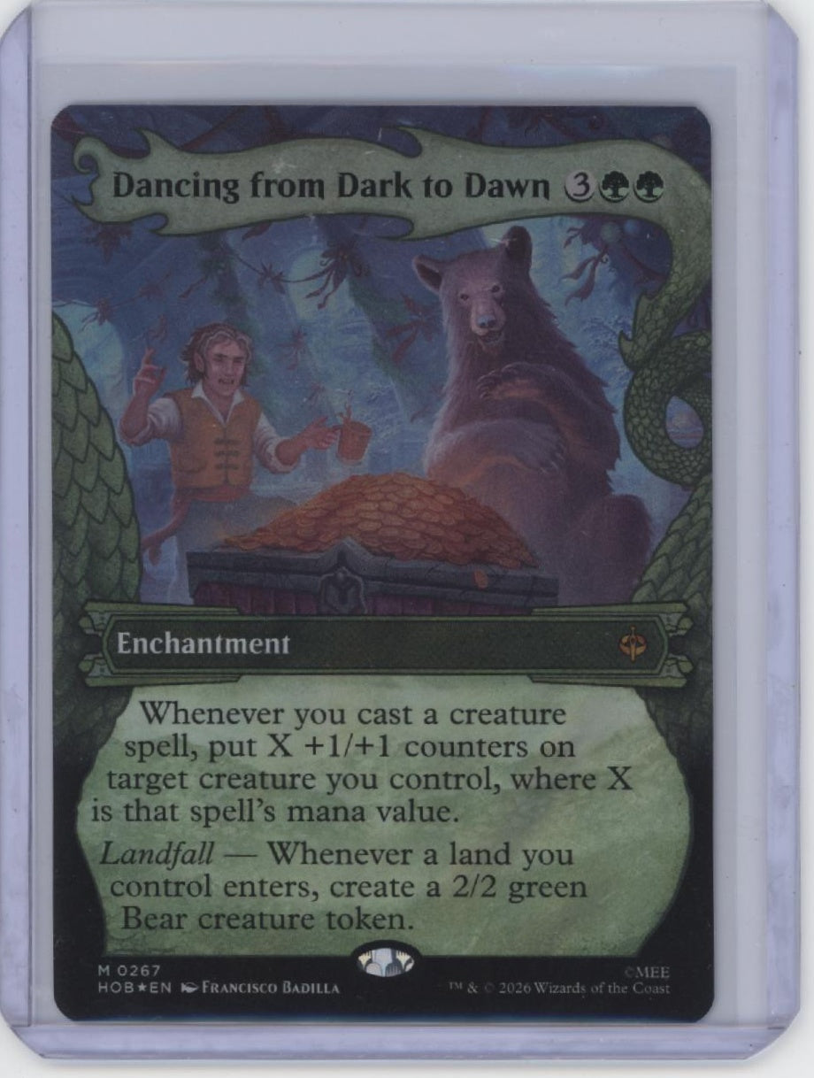 The Hobbit #267 Dancing from Dark to Dawn (Showcase) (Surge Foil)
