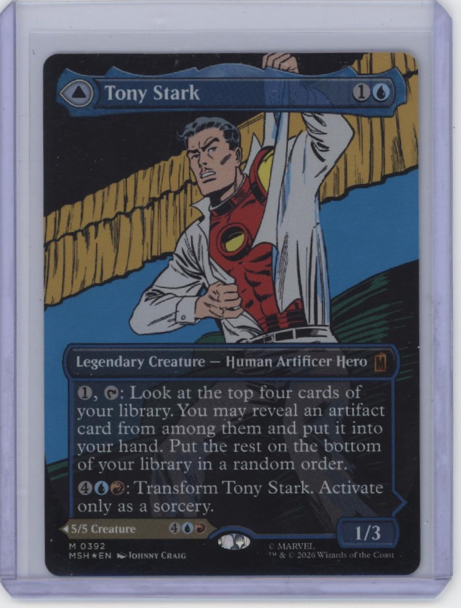 Marvel Super Heroes #392 Tony Stark (Borderless) (0392)