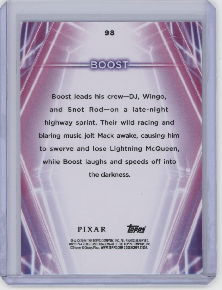 2026 Topps Disney Neon #98 Boost Diamante