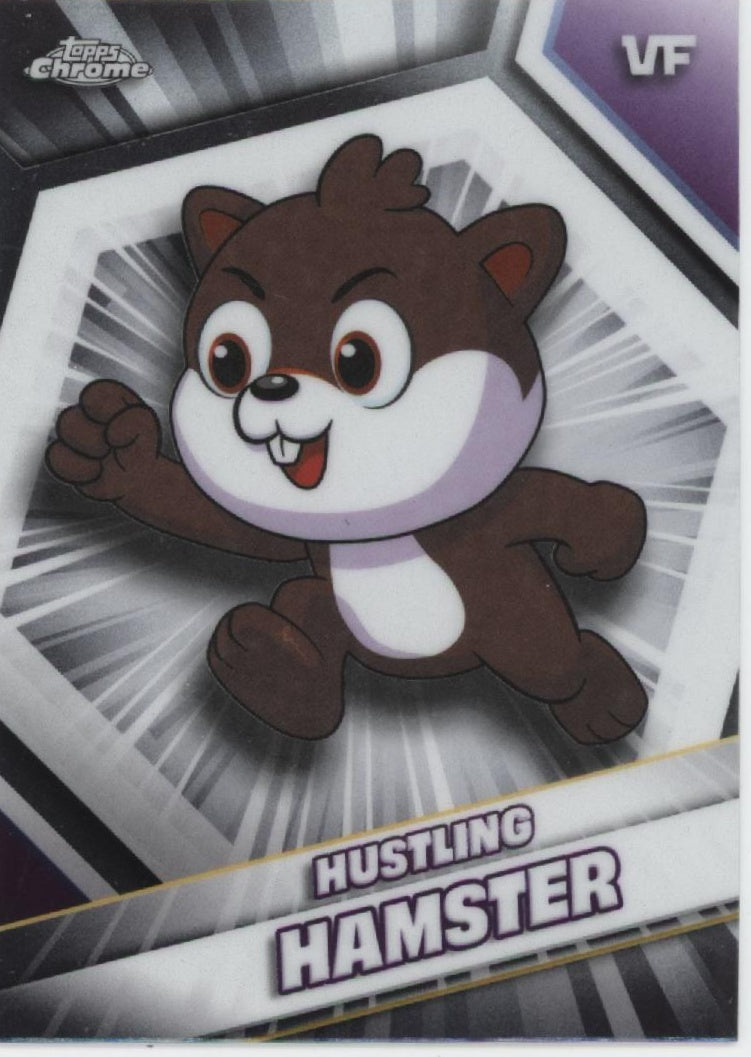 2026 Topps Chrome VeeFriends #100 Hustling Hamster