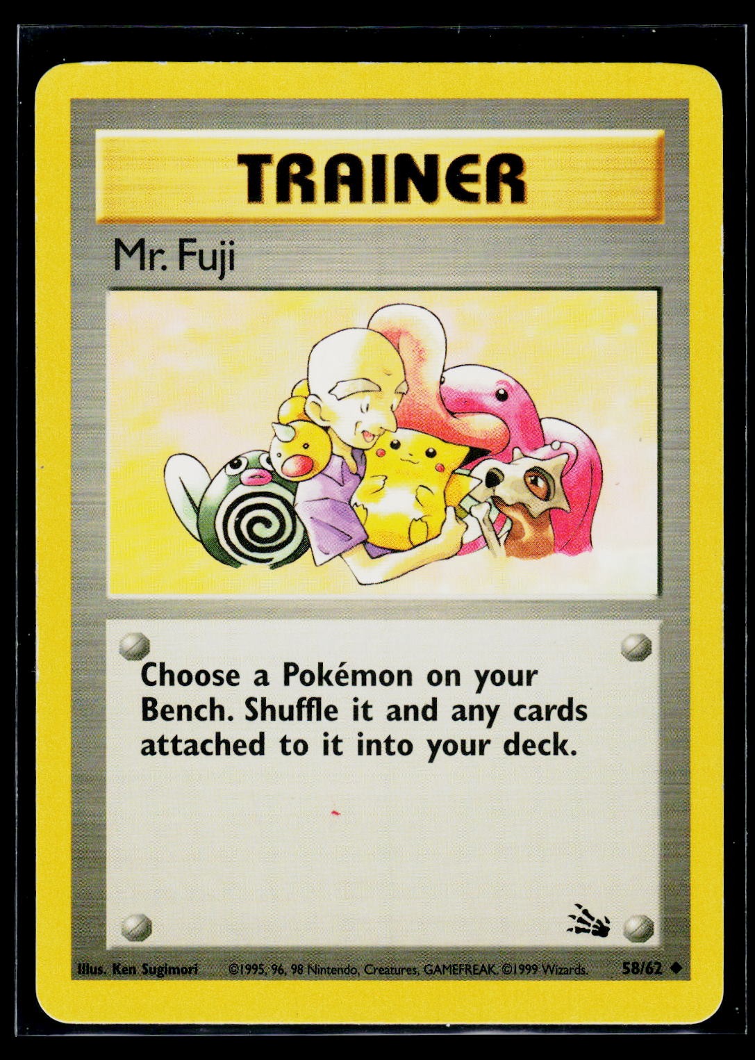 Pokémon Fossil #58/62 Mr. Fuji