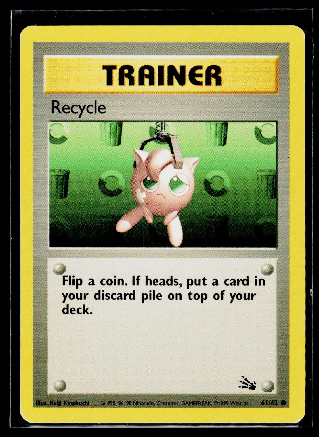 Pokémon Fossil #61/62 Recycle