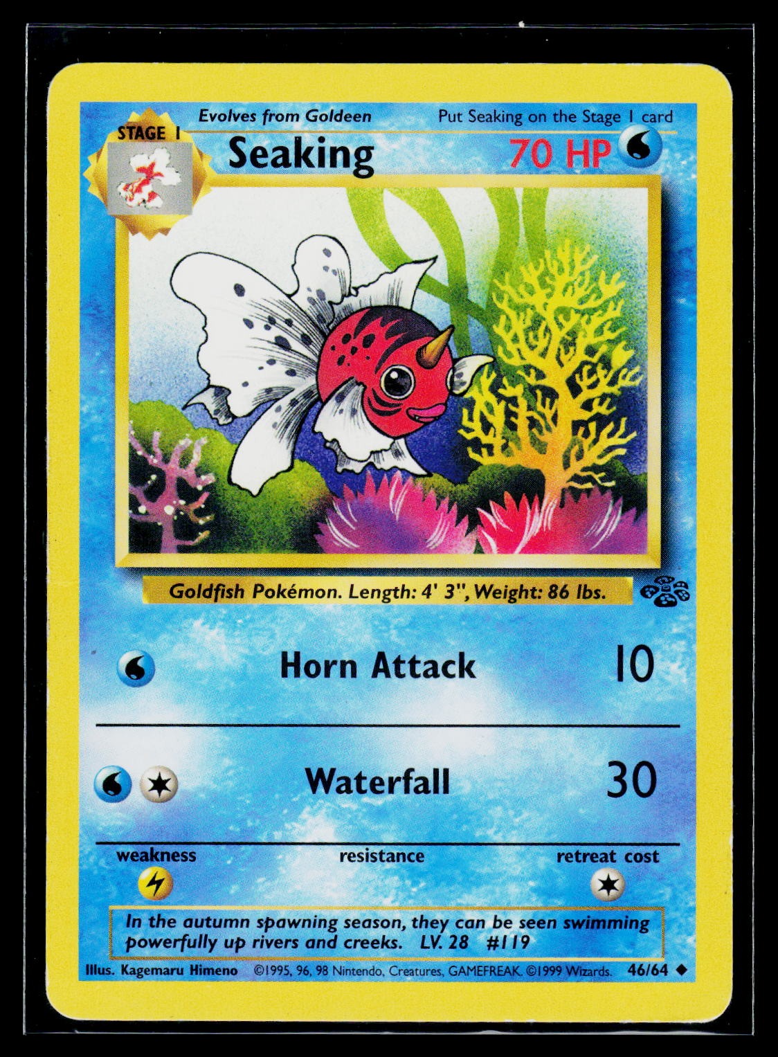 Pokémon Jungle #46/64 Seaking