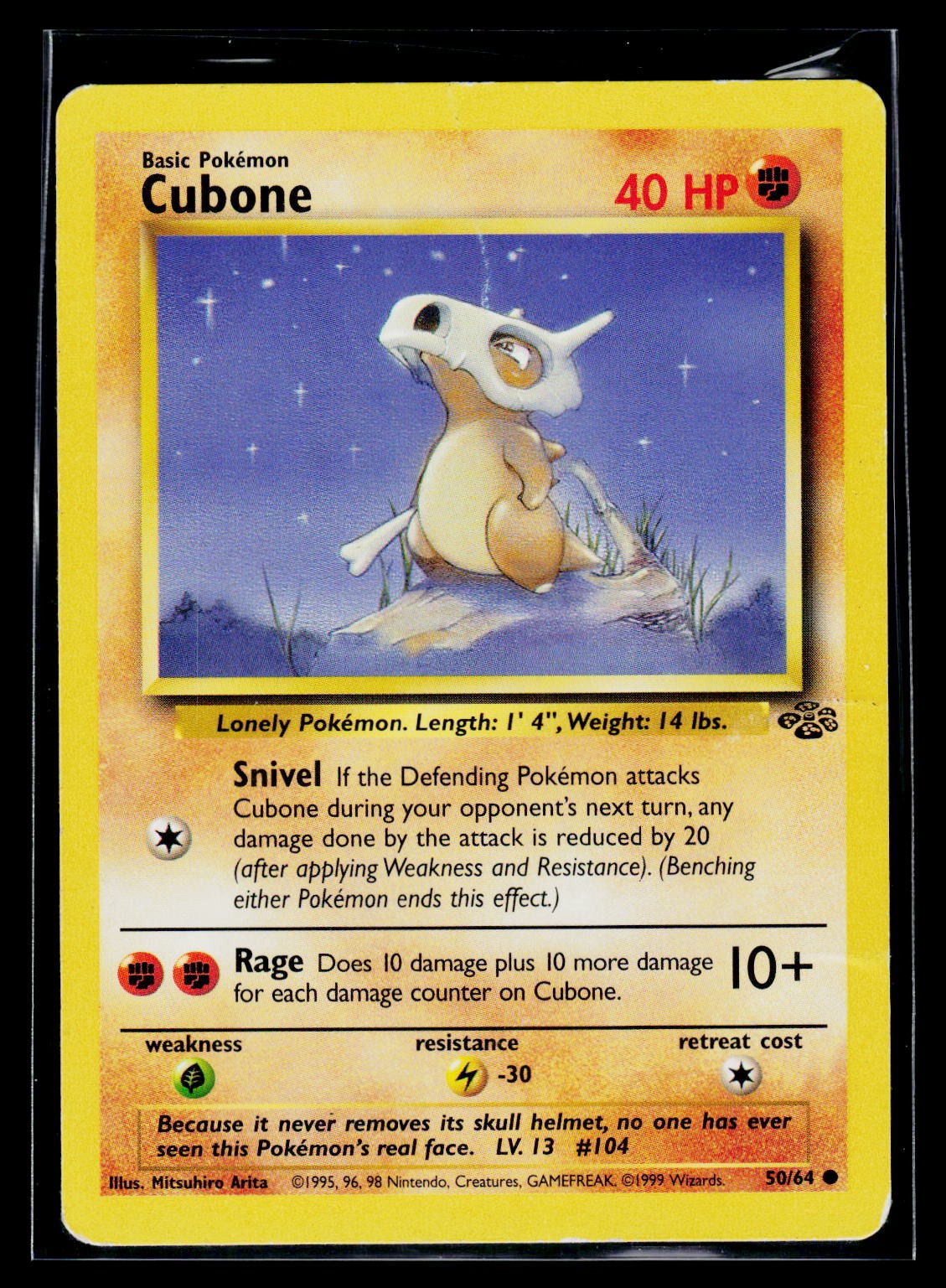 Pokemon Jungle #50/64 Cubone