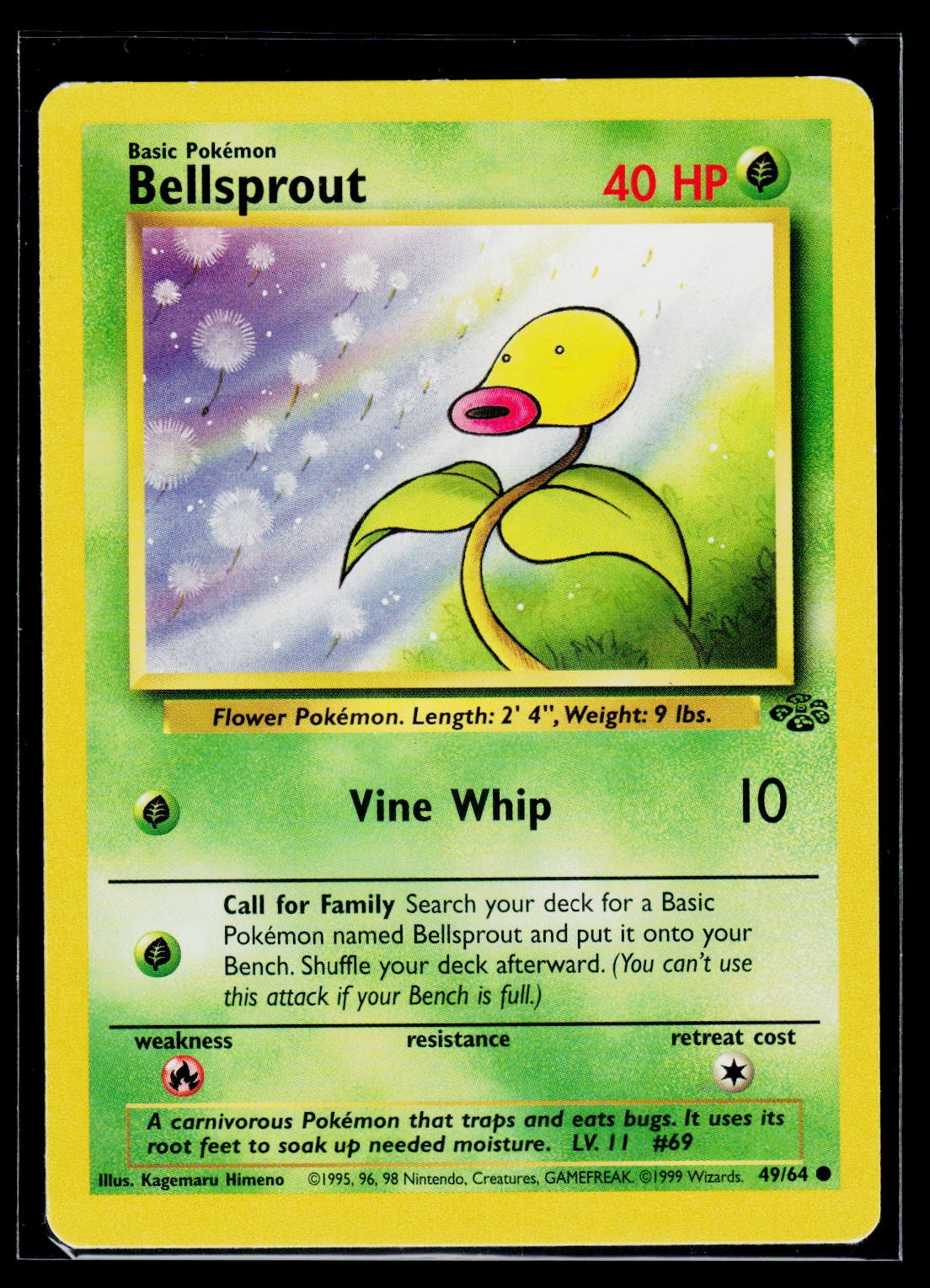 Pokémon Jungle #49/64 Bellsprout