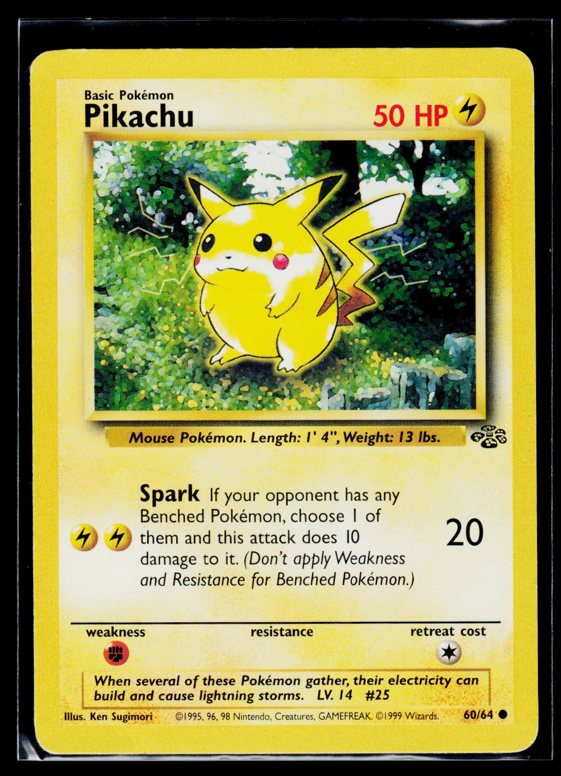 Pokémon Jungle #60/64 Pikachu