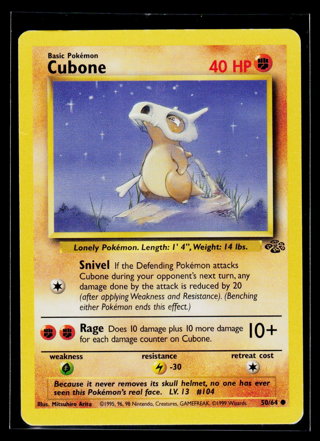 Pokémon Jungle #50/64 Cubone