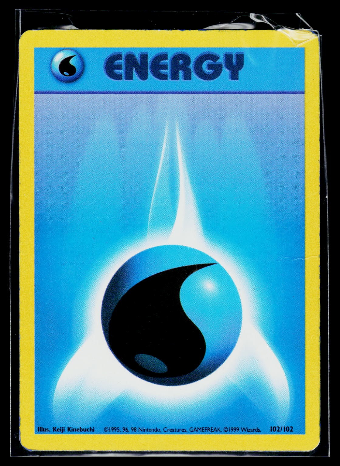 Pokémon Base Set #102/102 Water Energy