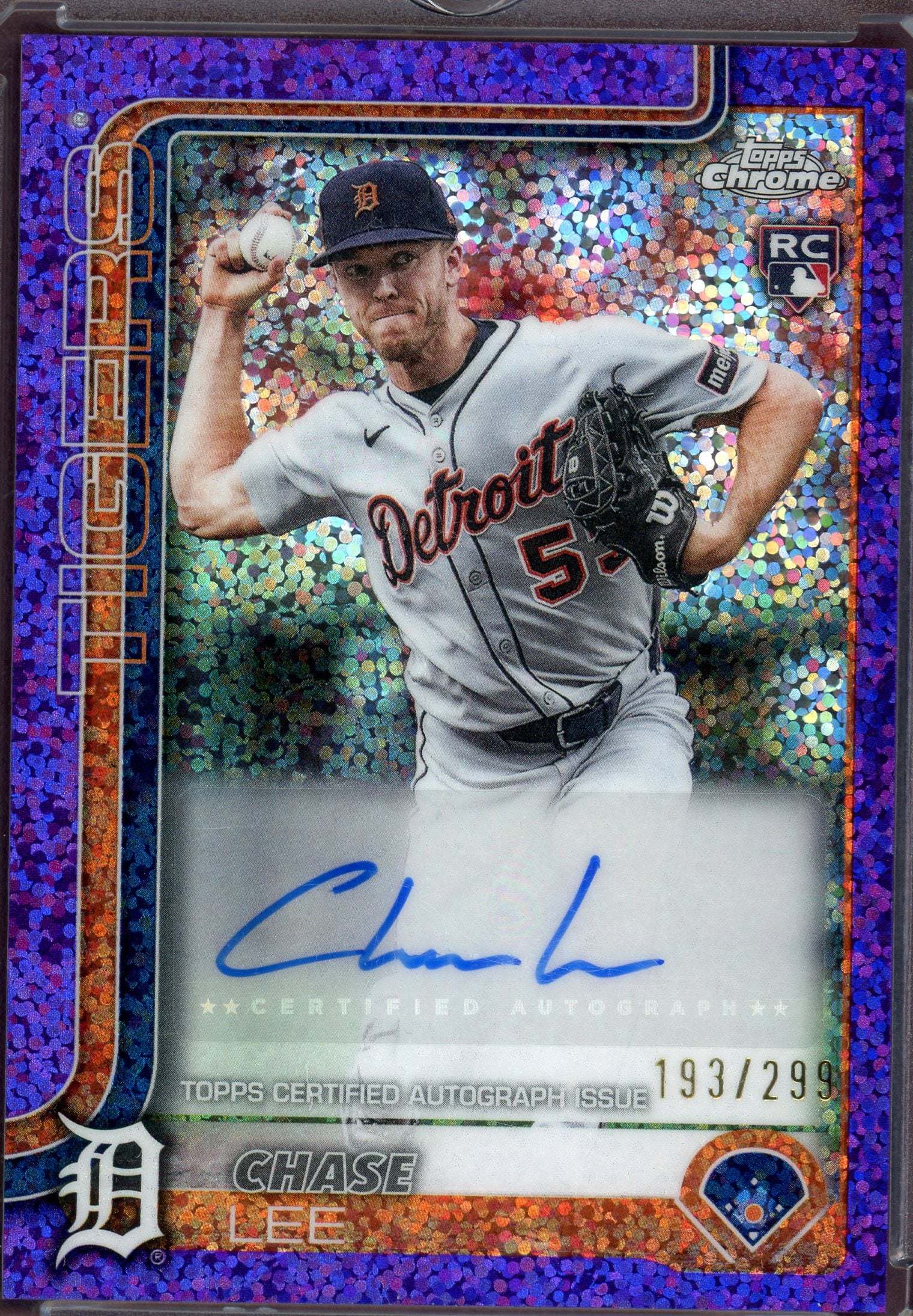 2025 Topps Chrome Chase Lee # AC-CLE