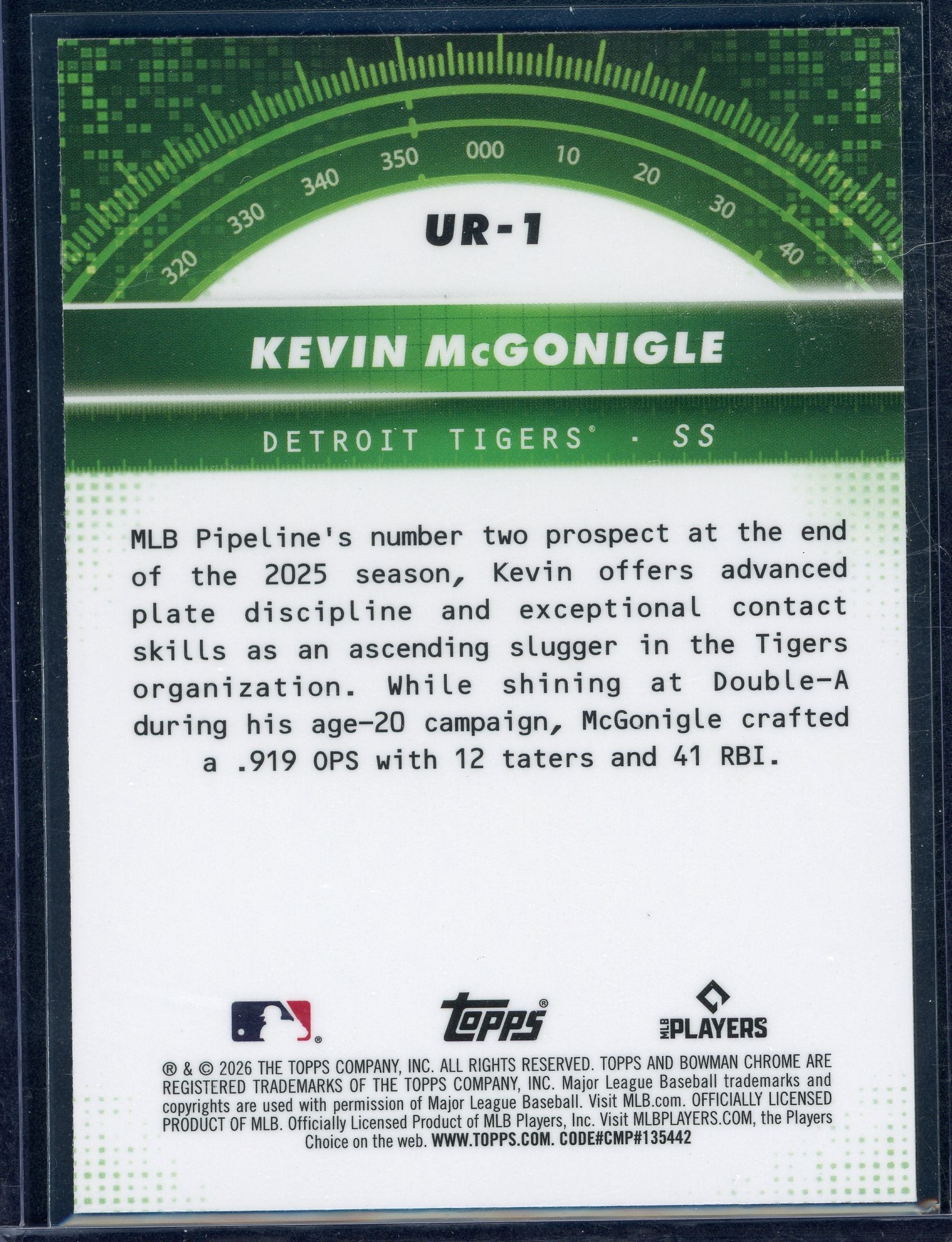 Kevin McGonigle baseball