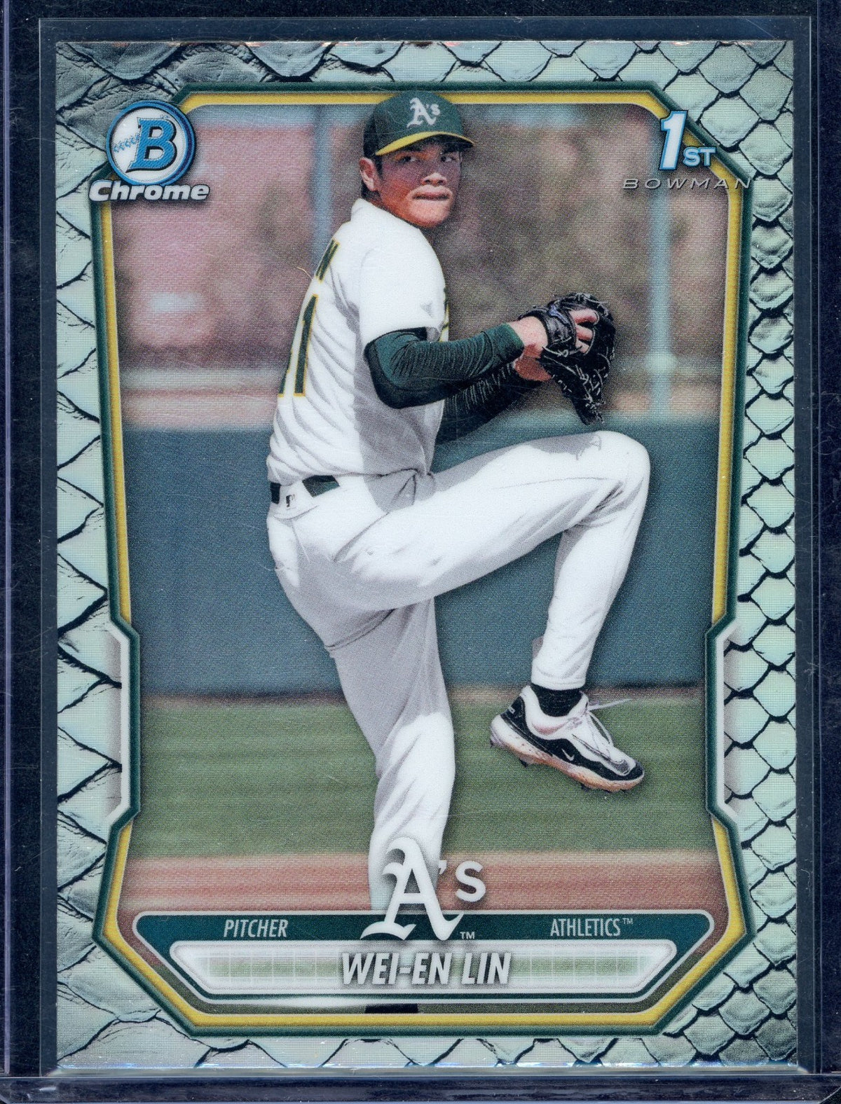 2026 Bowman Chrome Baseball Wei-En Lin #BCP-125 Reptilian Refractor (RC)
