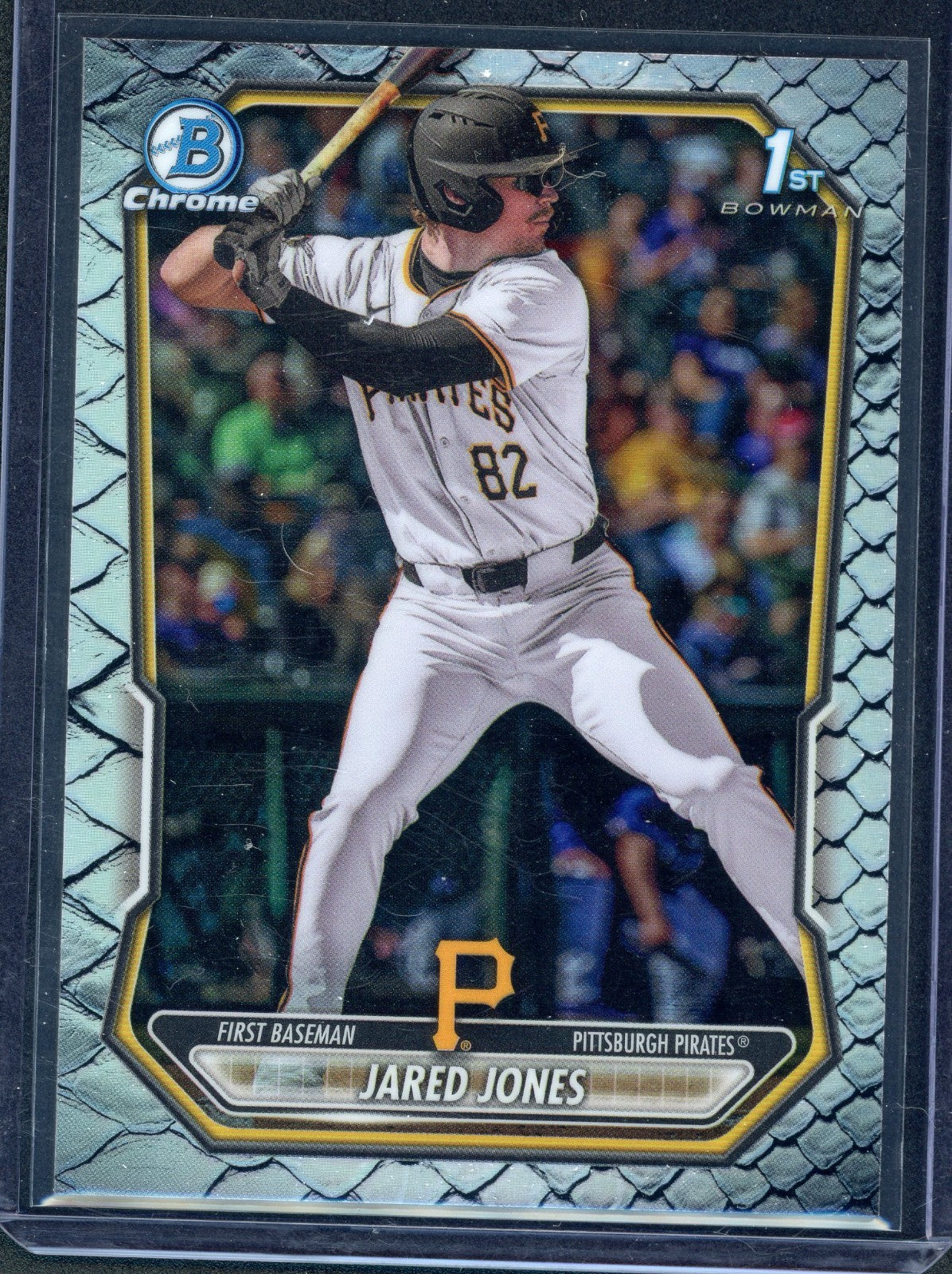 2026 Bowman Chrome Baseball Jared Jones #BCP-6 Reptilian Refractor (RC)