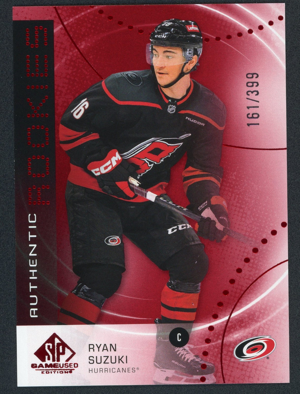 Ryan Suzuki 2025-26 SP Game Used #AR-RS Red #/399