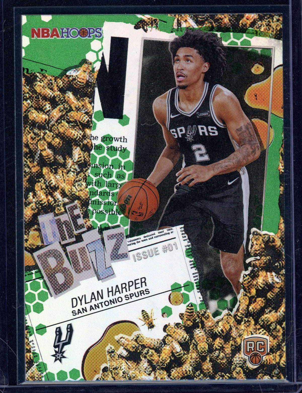 2025-26 Topps NBA Hoops The Buzz insert ...Daniel Harper RC