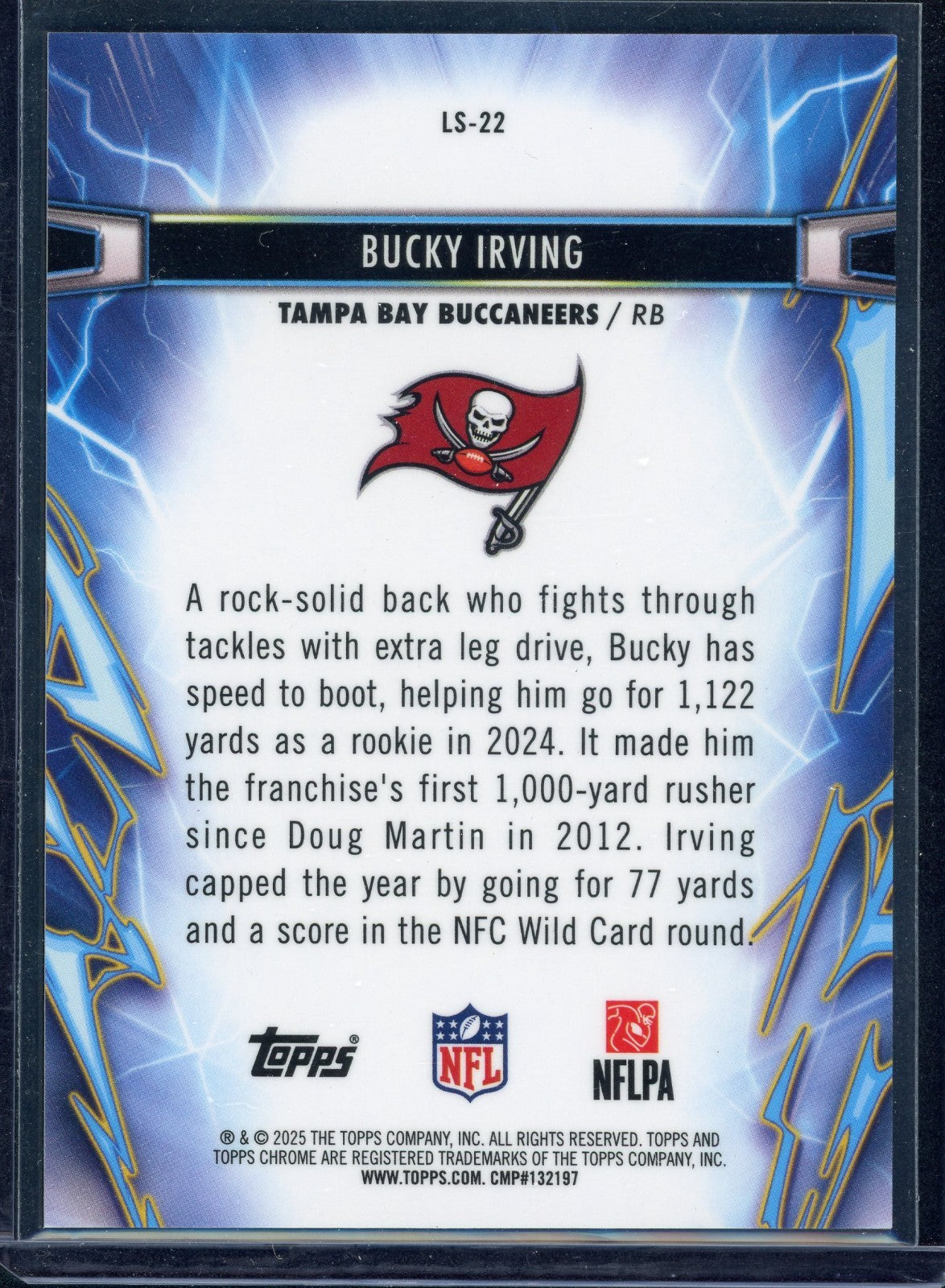 2026 Topps Cosmic Chrome Bucky Irving LIGHTSPEED Green Space Dust /75 LS-22