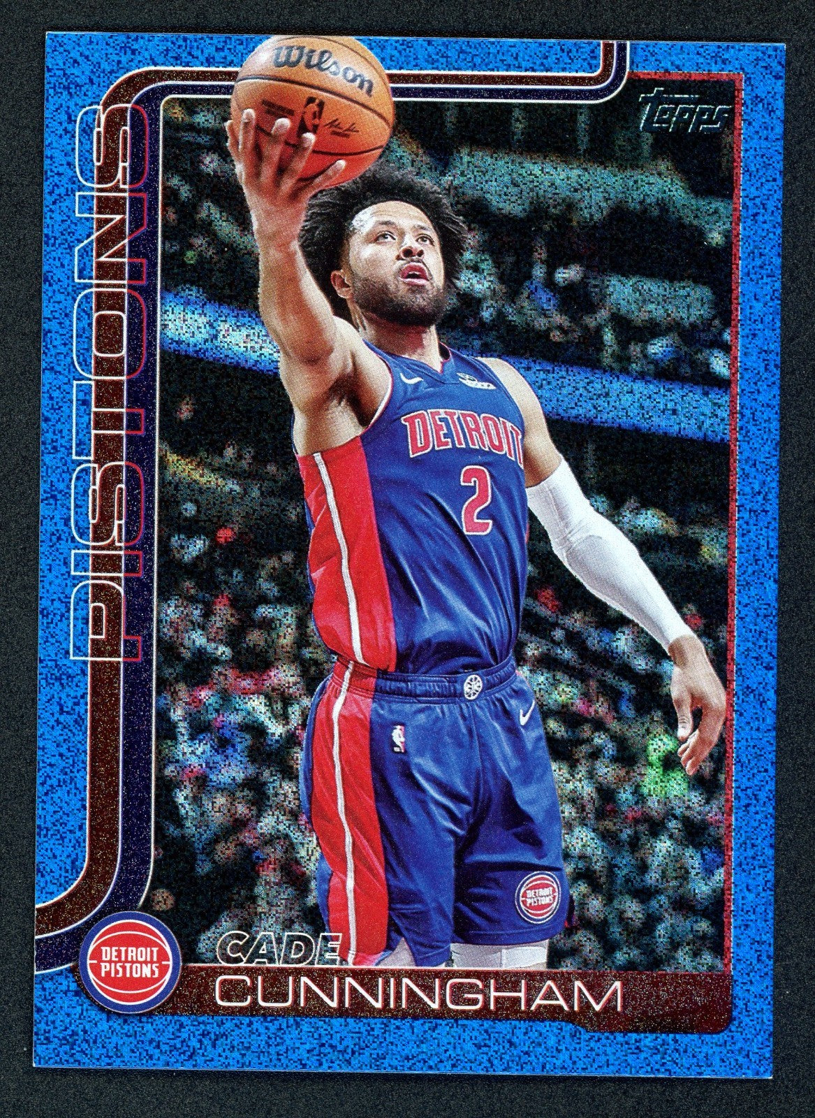 2025-26 Topps - Cade Cunningham #40 Blue Sand glitter