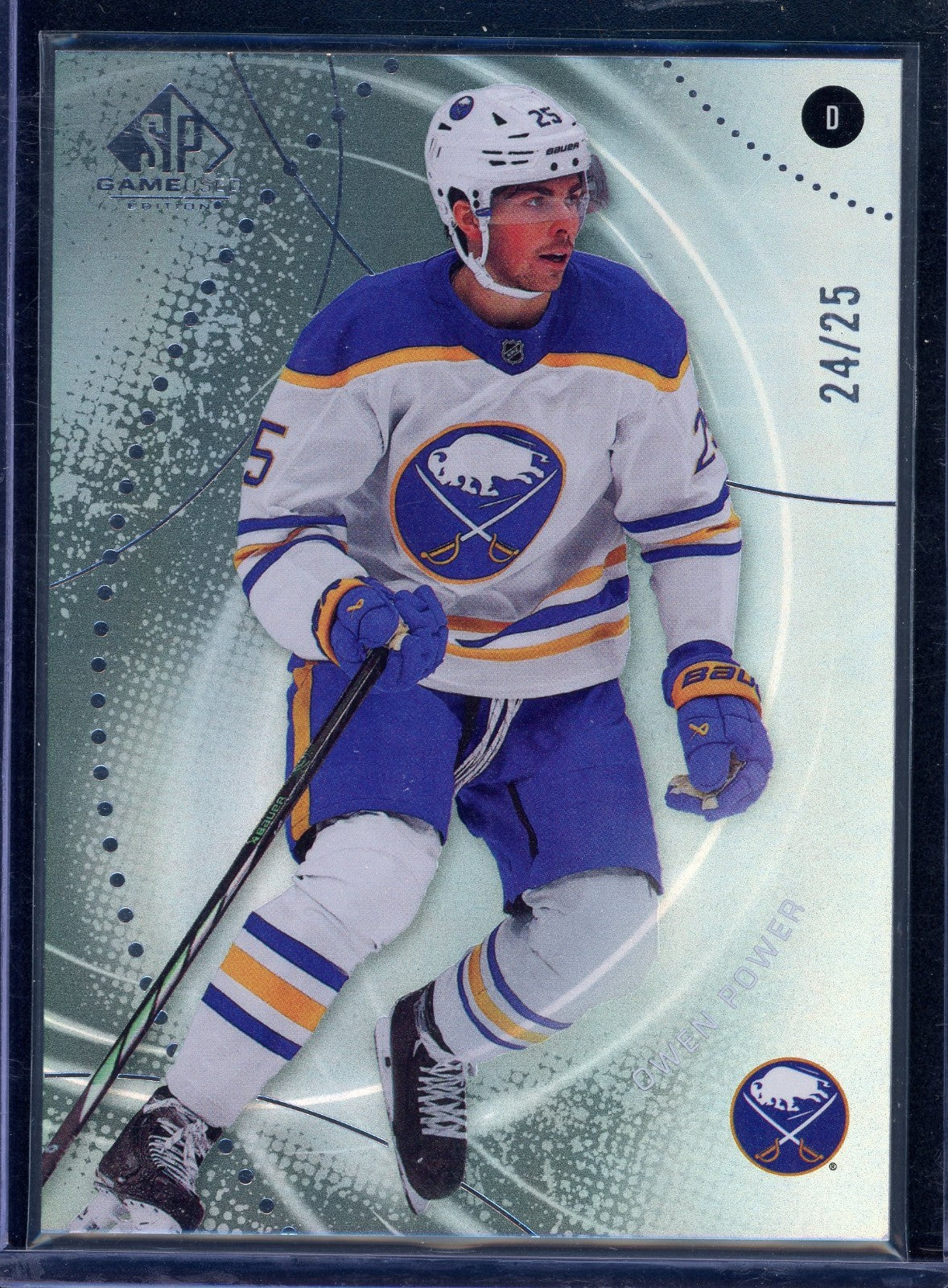 2025-26 Upper Deck SP Game Used - Owen Power #46 - Rainbow 24/25