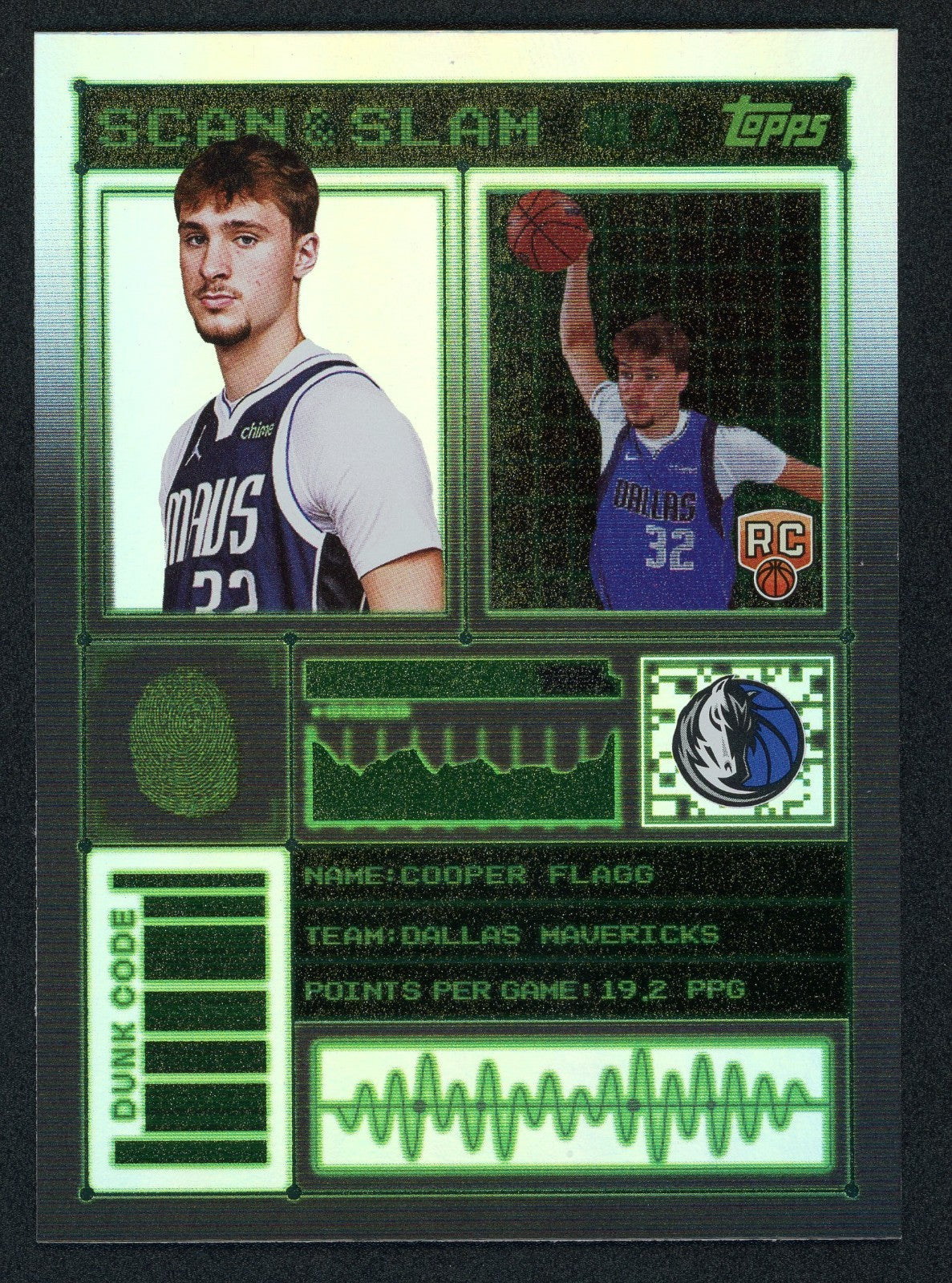 2025-26 Topps - Scan and Slam Cooper Flagg #SS-26 (RC)