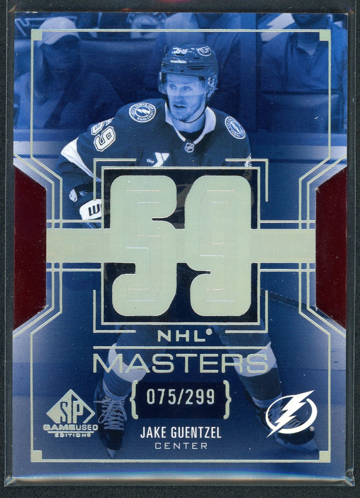 2025-26 Upper Deck Sp Game Used - Nhl Masters Jake Guentzel #NM-26  075/299