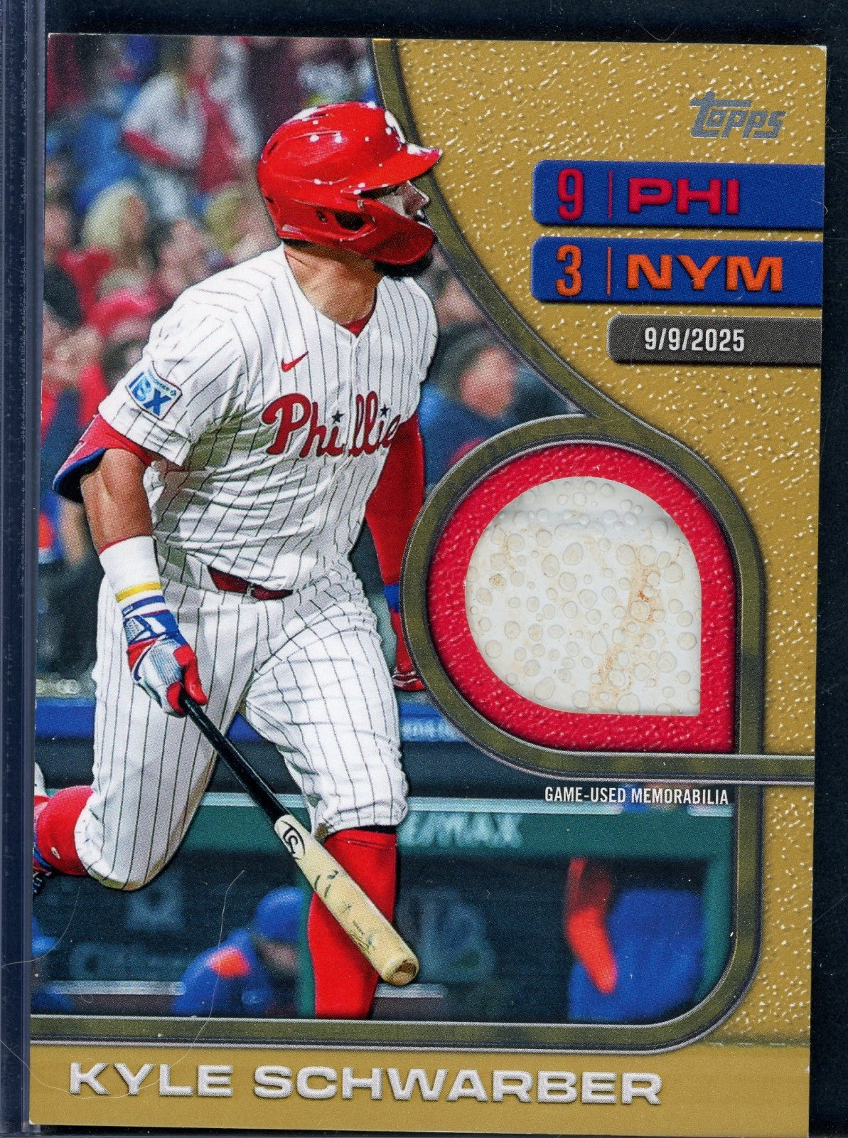 2026 Topps Series 2 - Rounding the Bases Relics Kyle Schwarber #RTB-KSC /50
