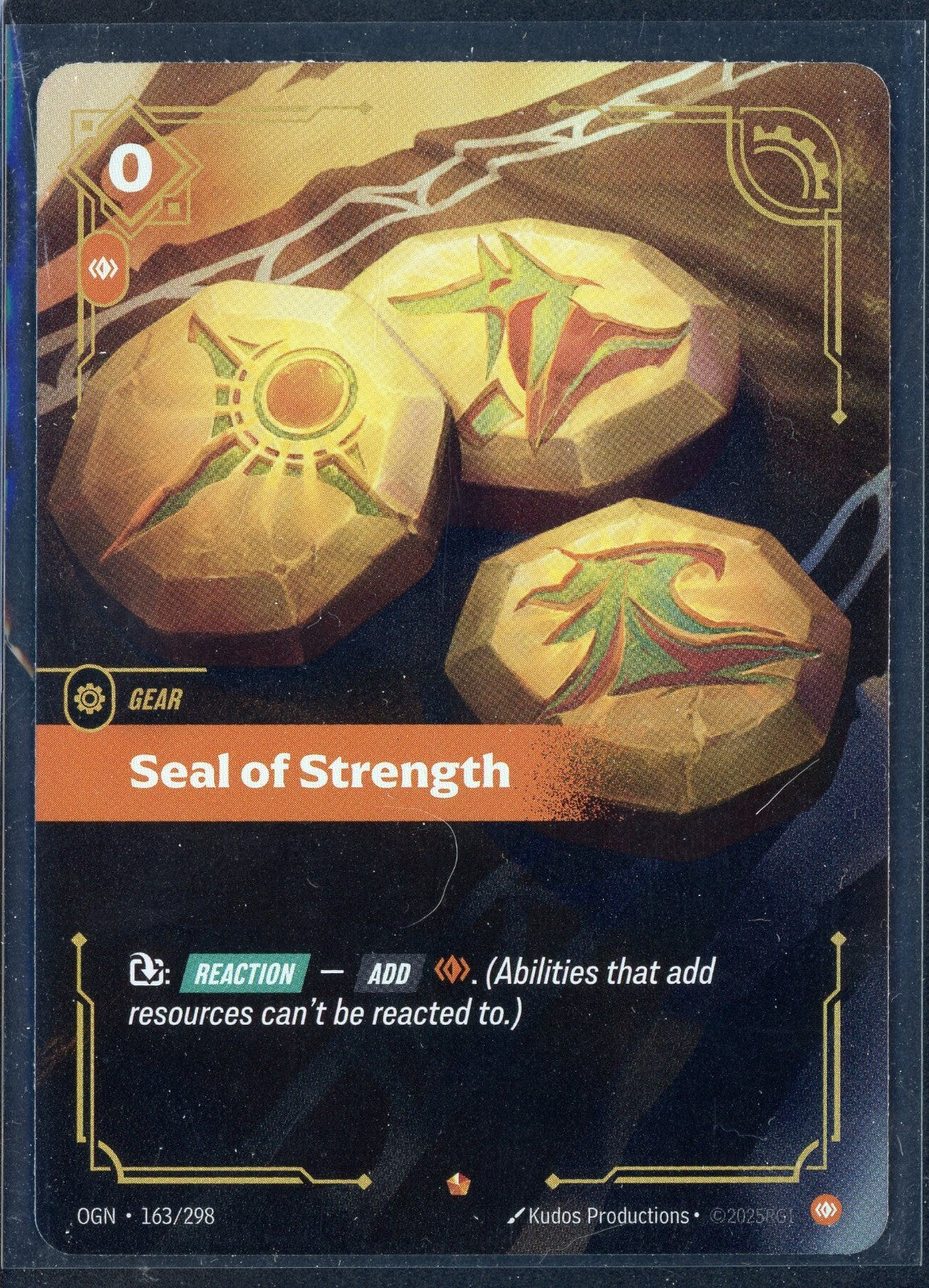 Seal of Discord [OGN - 204/298] - NM [Foil] TCG Riftbound