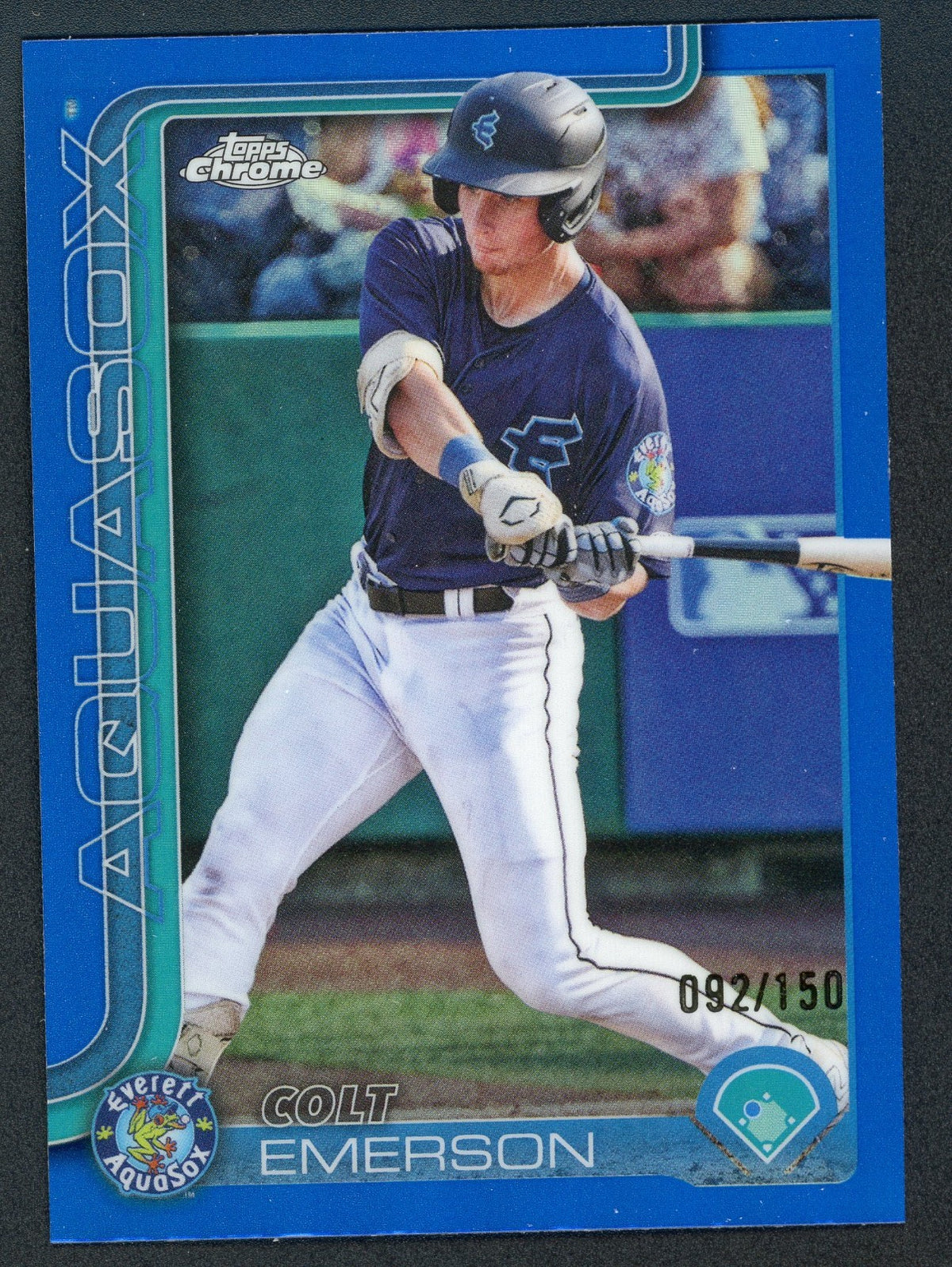 2025 Topps Pro Debut - Colt Emerson #PD-33 Blue Foil Autographs /150 (AU, RC)