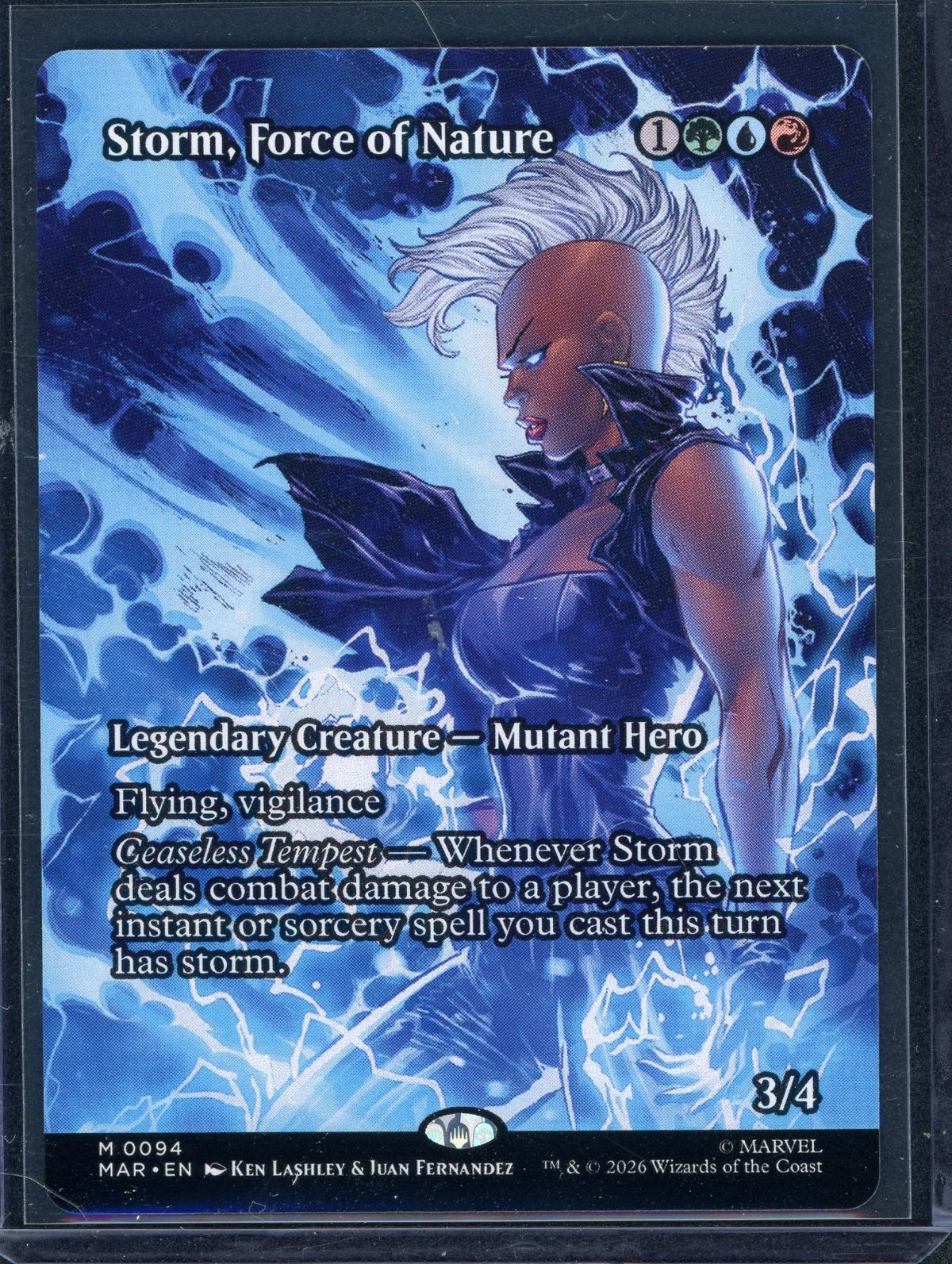 Storm, Force of Nature (Borderless) Marvel Universe Eternal-Legal Regular