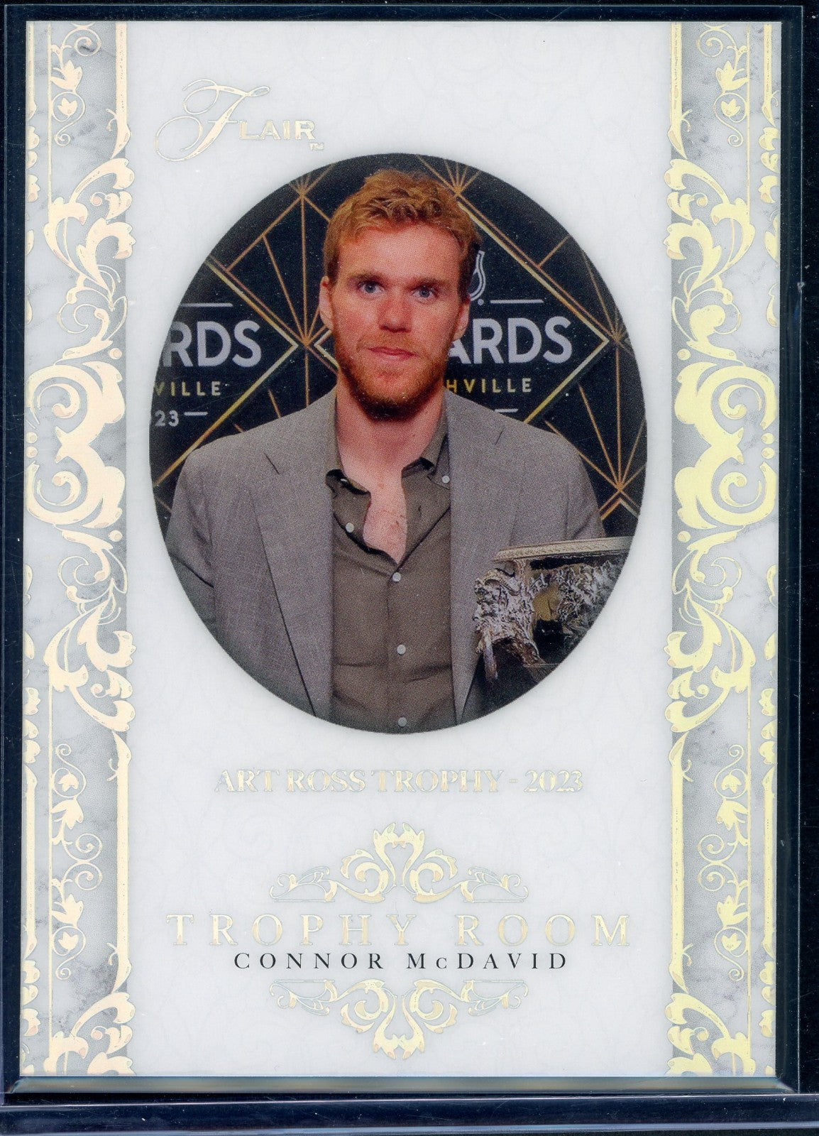 2025-26 Flair - Trophy Room Connor McDavid #TR-2 Spectrum /99
