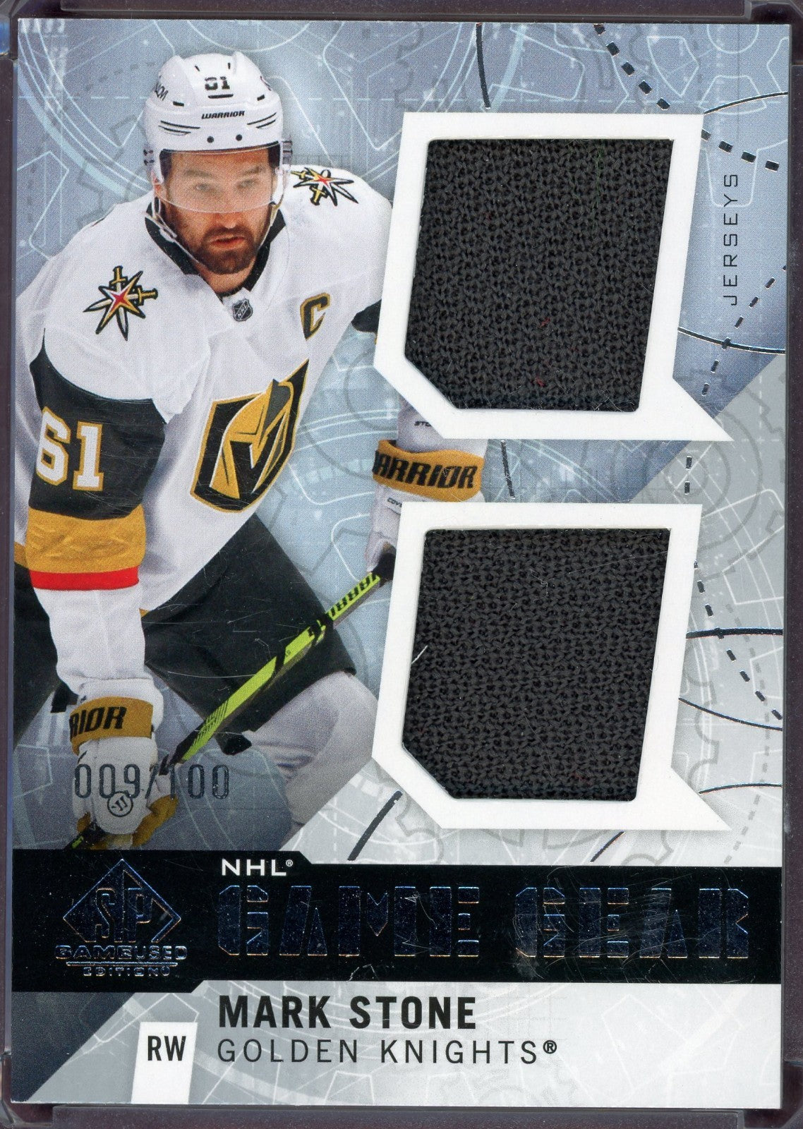 2025-26 Upper Deck Sp Game Used - Game Gear Mark Stone #GG-MS /100 (MEM)