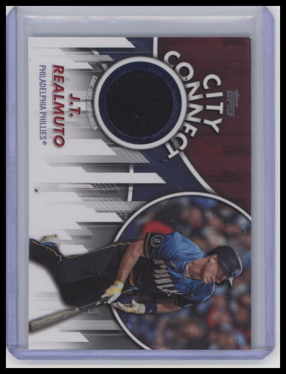 2026 Topps #CC2-JR J.T. Realmuto City Connect Swatch Collection Relics